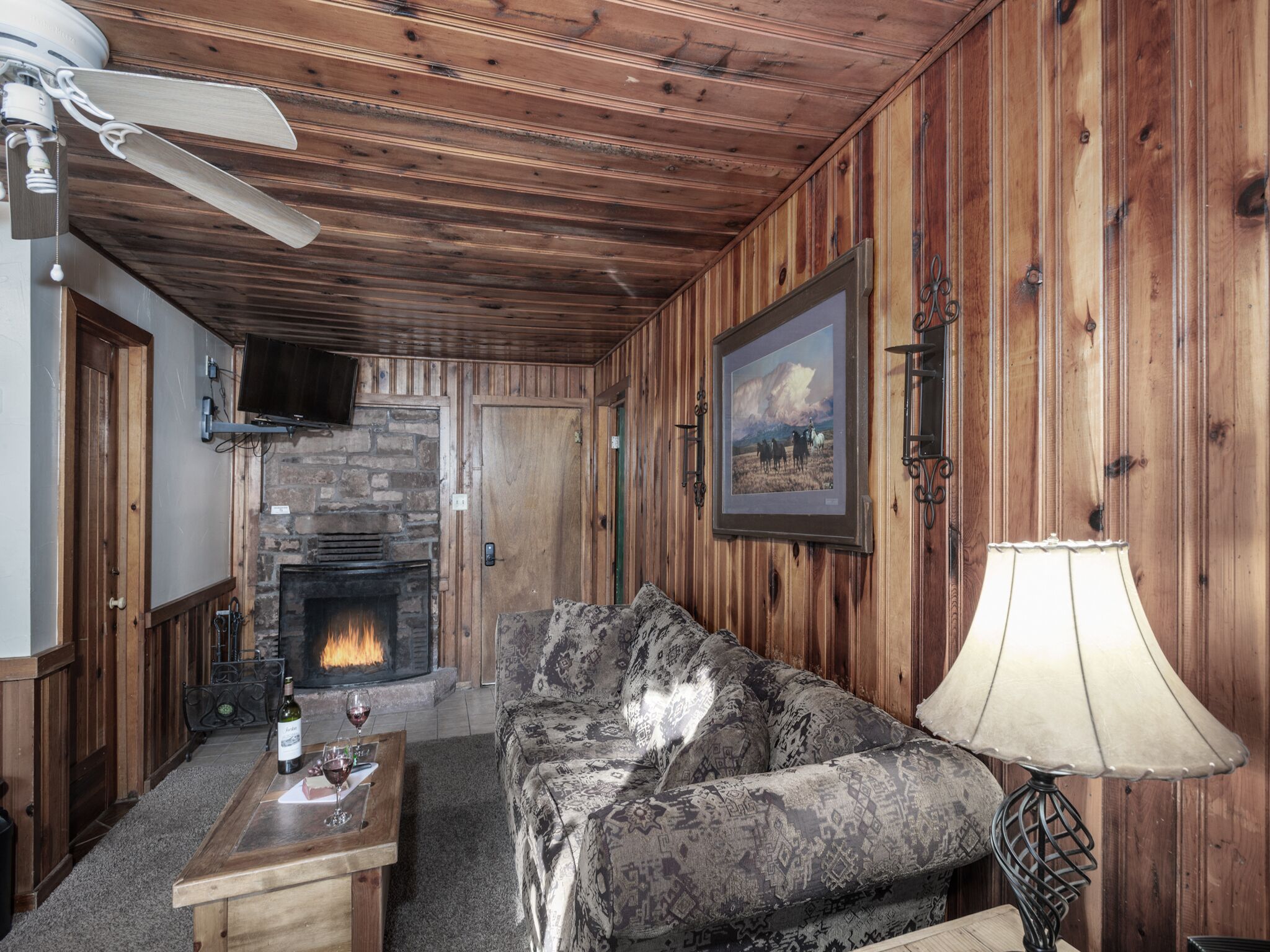 Pine Cabin | Fireplace, Cozy Cabin, Near Shops!