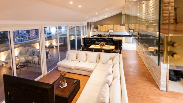 Penthouse | Oppholdsområde