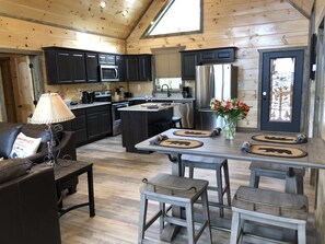 Interior - NEW Cabin, stunning sunset views, near Dollywood, Pigeon Forge and Gatlinburg (Sevierville)