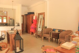 Lounge no saguão