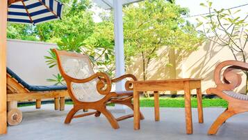 Habitació doble Deluxe | Terrassa o pati