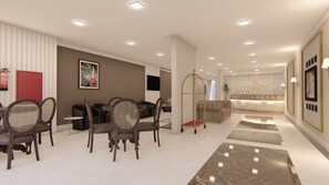 Reception - Piacentini Palace Hotel (Campo Mourao)