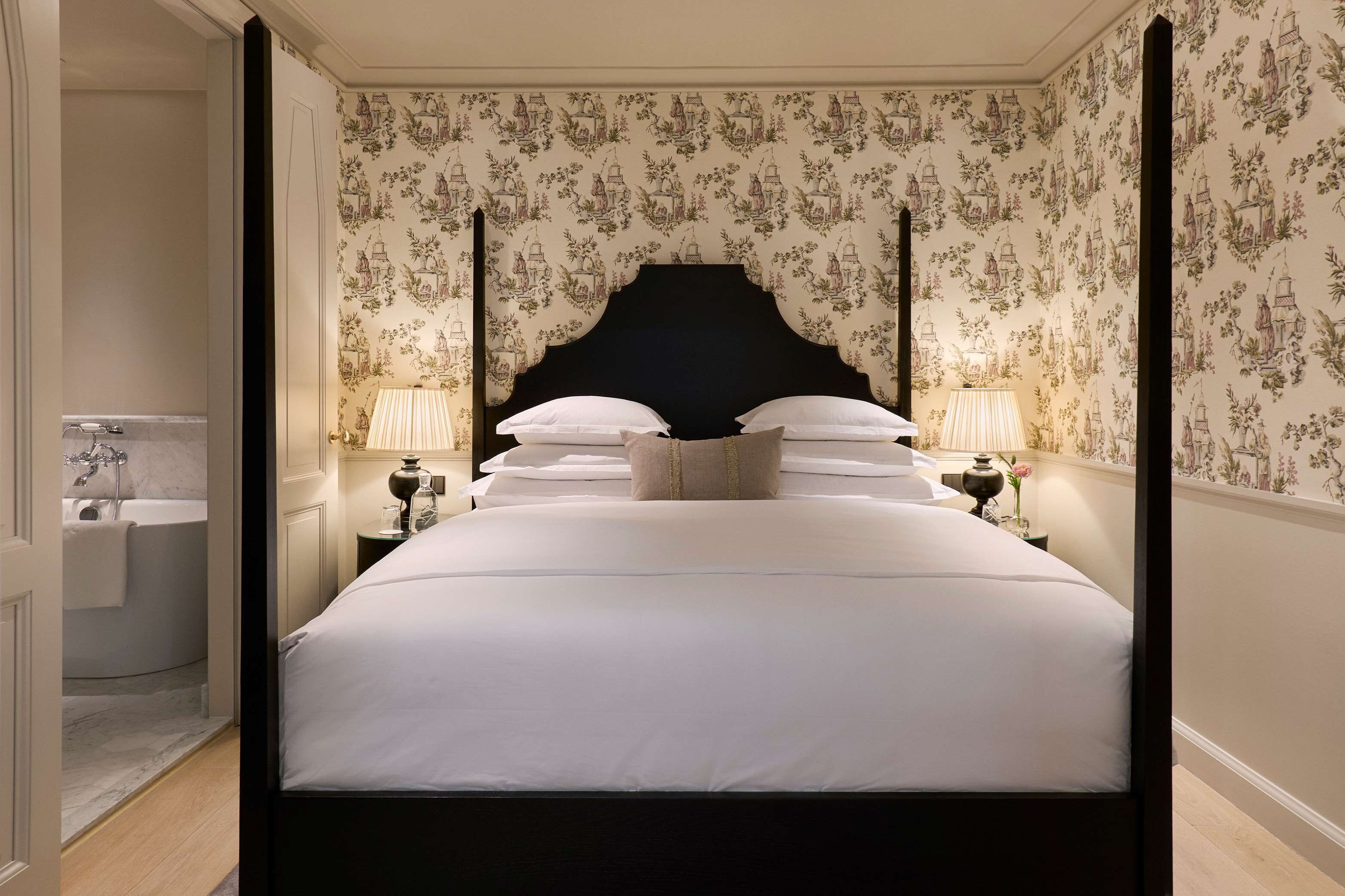 premium bedding, down duvets, pillow-top beds, minibar