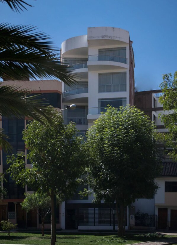 Façade de l’hébergement 