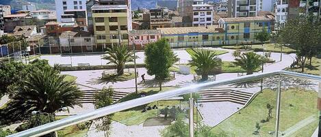 Traditional-Apartment | Ausblick vom Zimmer