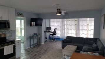 TV, DVD player, computer monitors