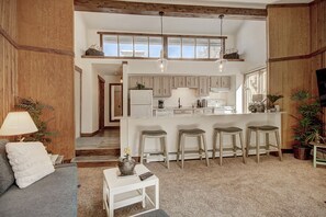 TV, fireplace - New Remodel! Upgrades Galore, Fast WiFi Near Slopes & Bus! (Breckenridge)