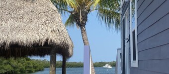 We have a deck  water front perfect spot for fishing or relaxing the view