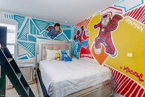 6 kamar tidur dan didekorasi berbeda-beda