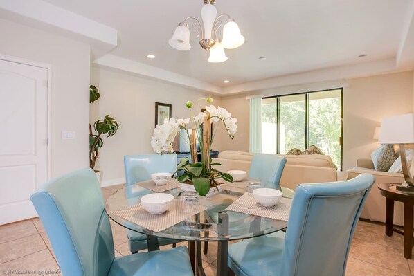 Villa, 3 Bedrooms, Pool Access | In-room dining