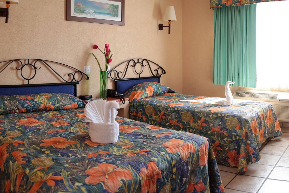 In-room safe, iron/ironing board, WiFi (free), bed sheets