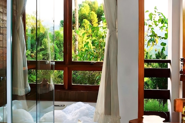 Chale Olimpo ou Mont Blanc | Vista do quarto