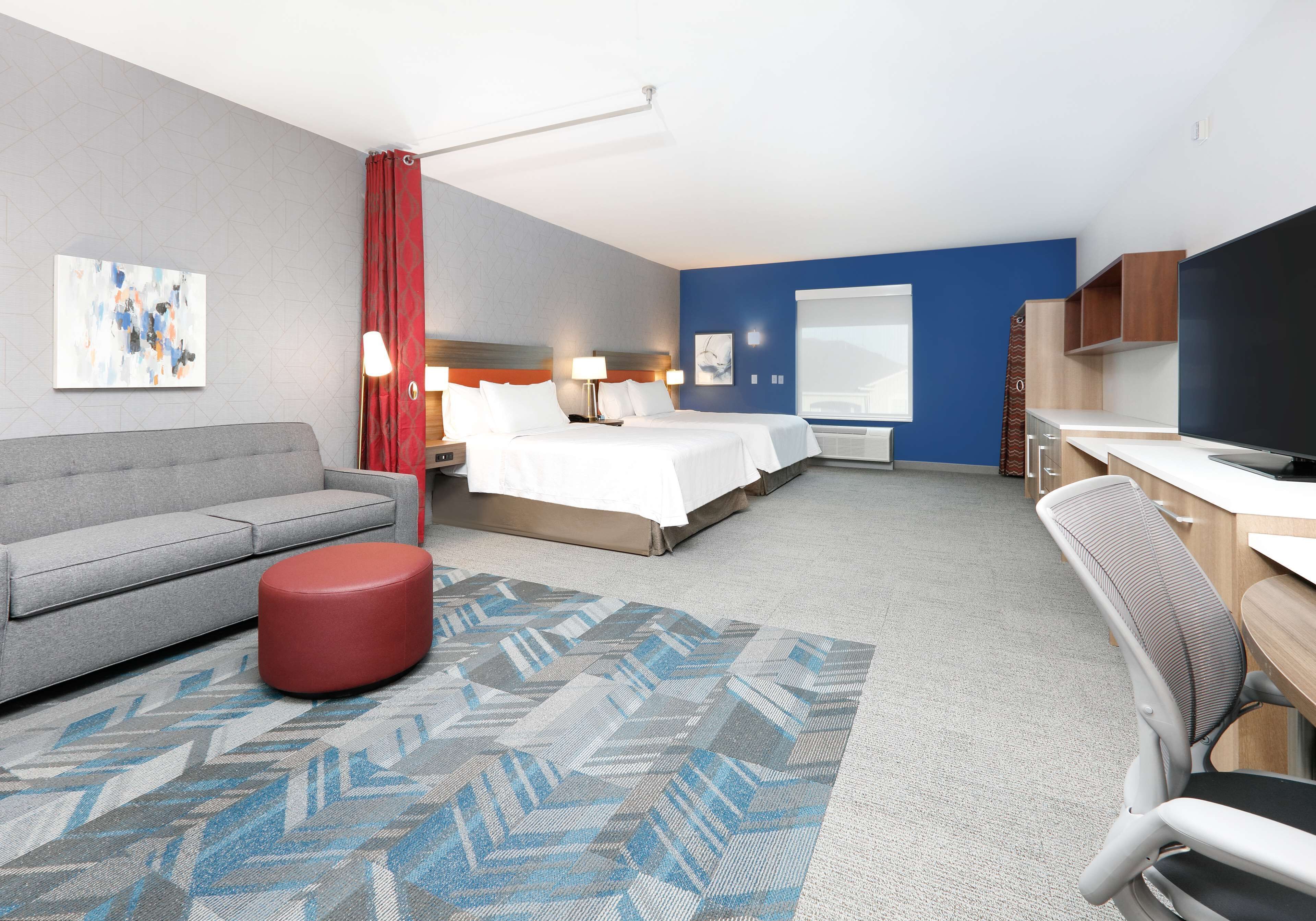 studio, 2 queen beds, accessible, bathtub | hypo-allergenic bedding, desk, laptop workspace, blackout curtains