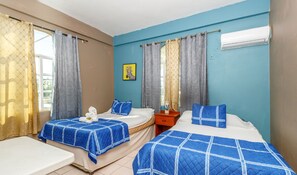 Standard Double Room, 2 Double Beds | Desk, free WiFi, bed sheets