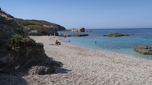 Beach nearby, beach towels