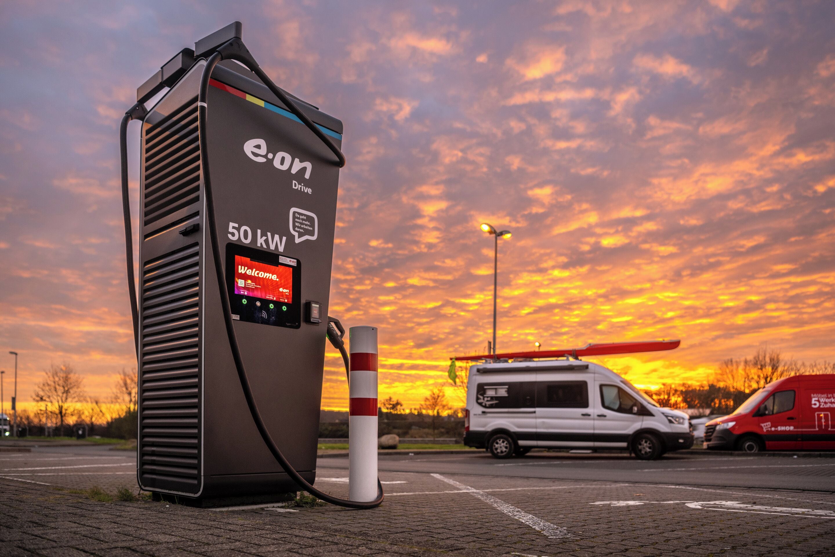 electric vehicle-charging station