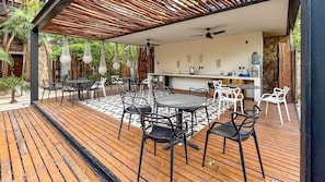 Petit déjeuner préparé à la commande compris tous les jours