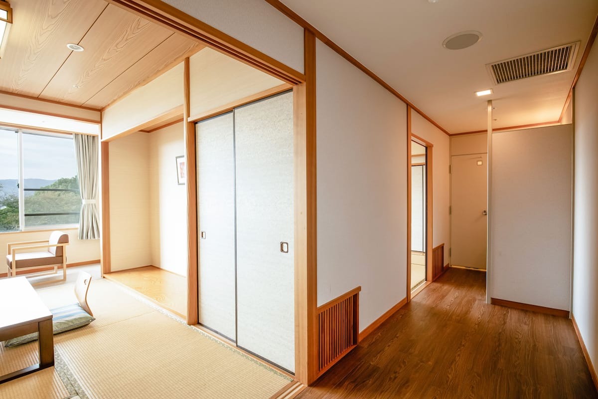 Habitación tradicional, para no fumadores (Japanese Style Room D) | Caja de seguridad en la habitación y ropa de cama