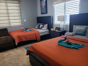 1 chambre, fer et planche à repasser, Wi-Fi, draps fournis