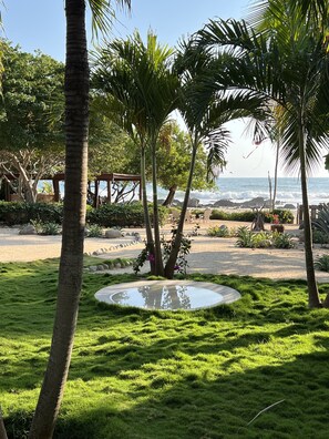 Overnattingsstedets uteområder