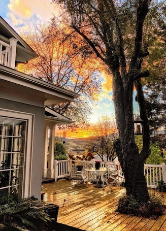 Terrace/patio. Luxury, Full Service Bed and Breakfast - you are the only guest in our home!