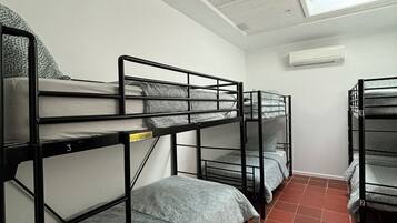 Bed in 6 Bed Female Dormitory Room | Soundproofing, free WiFi, bed sheets