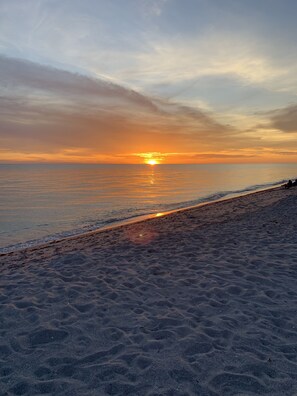 Beach nearby, sun-loungers, beach towels - Walk to the Gulf Beach! (Englewood)