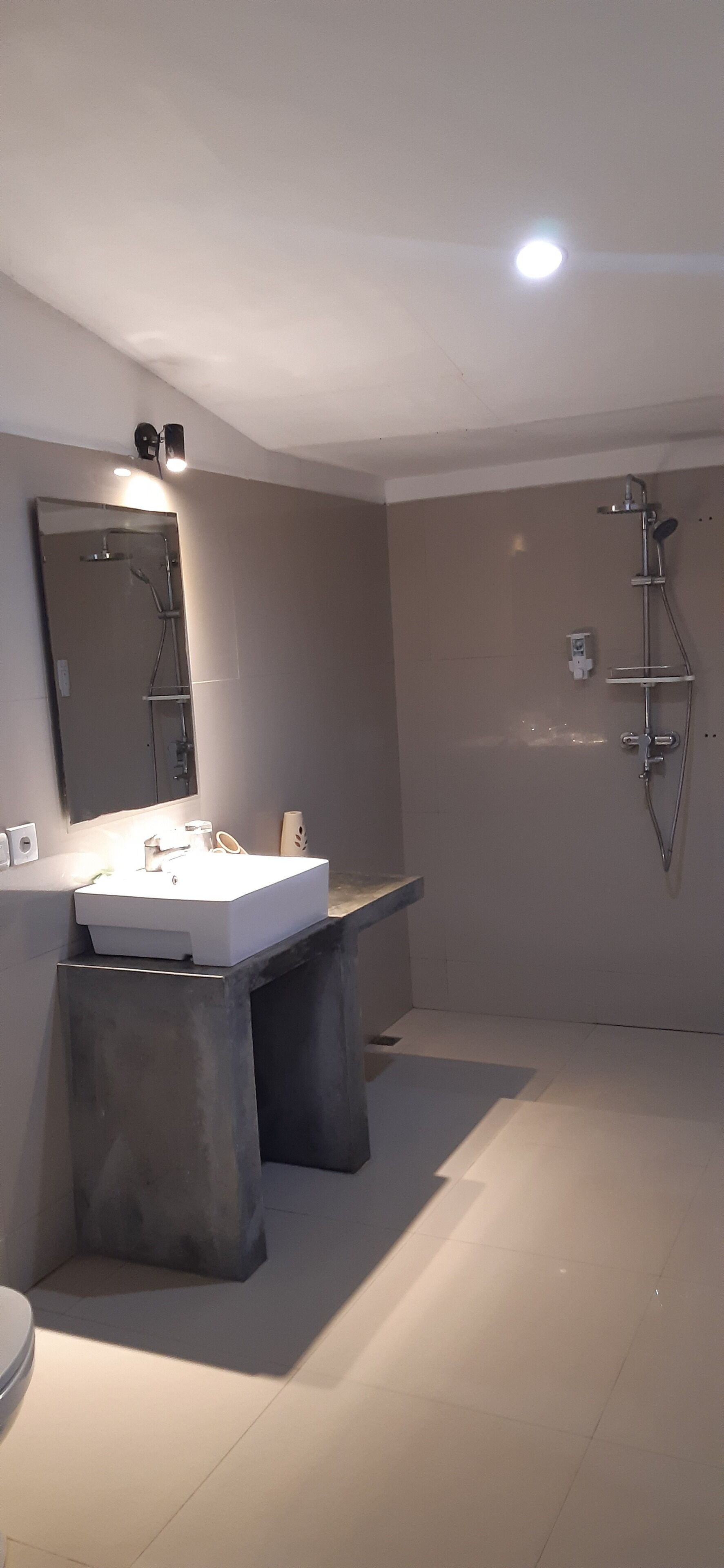Habitación Deluxe | Baño | Regadera, amenidades de baño gratuitas, bidet, toallas 