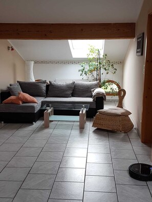 Fernseher, Tischtennisplatte