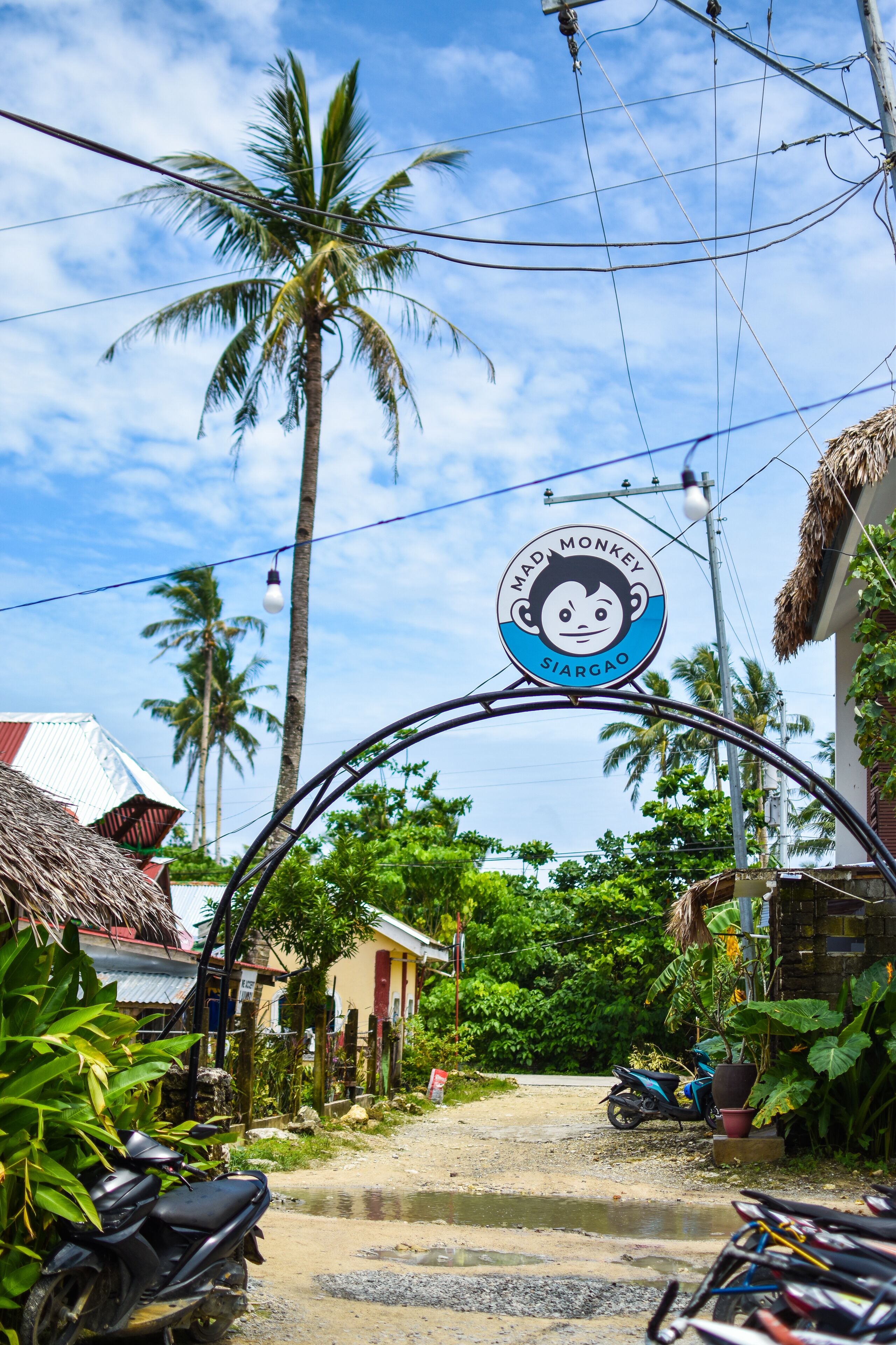 Façade de l’hébergement