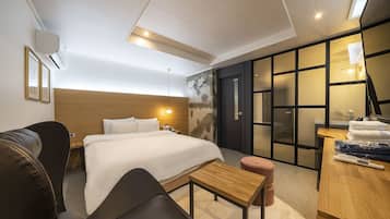 Chambre Double Premium | 1 chambre, couette en duvet d'oie, bureau, Wi-Fi gratuit