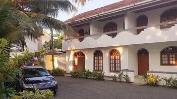 Overnatningsstedets facade