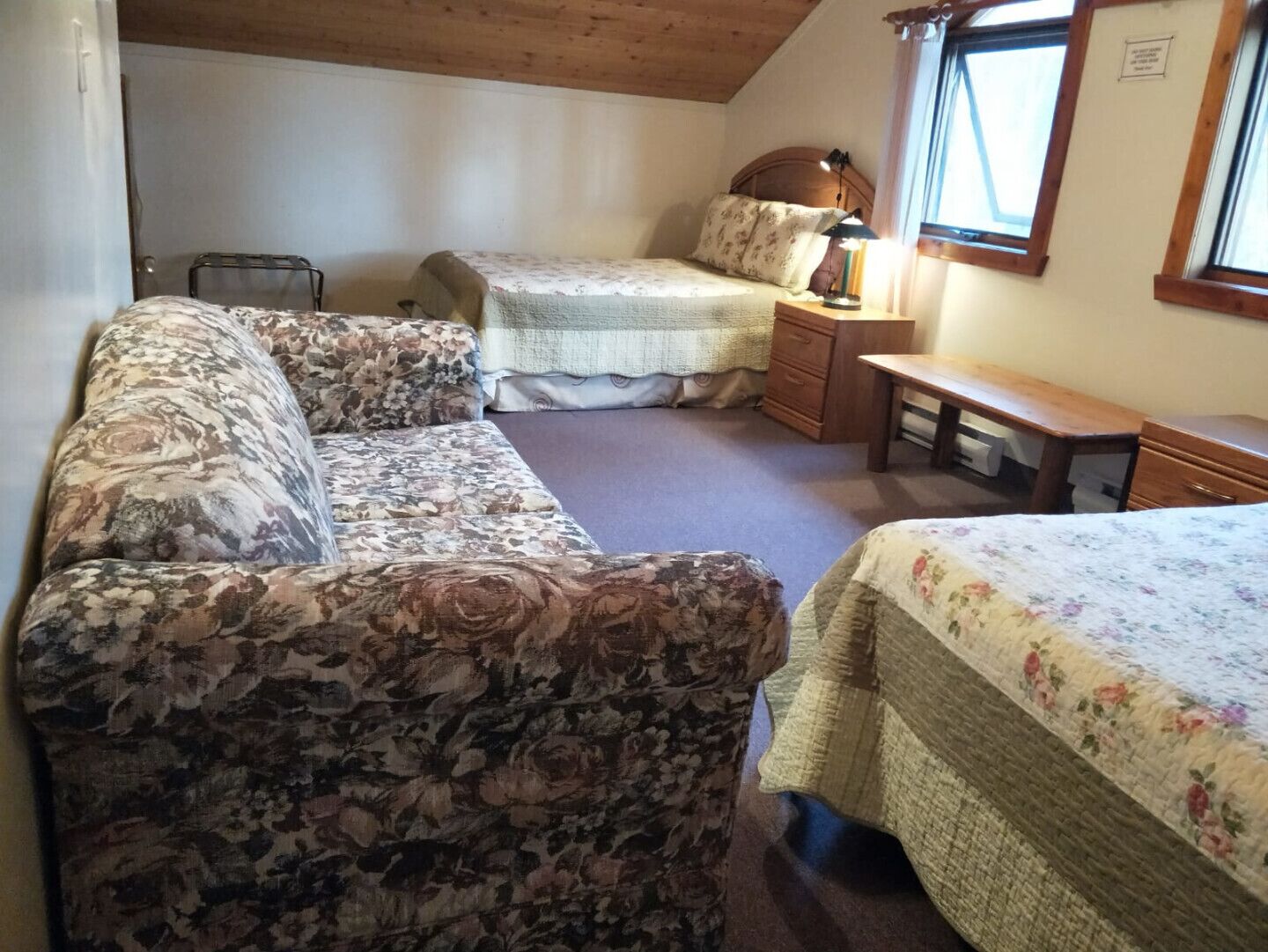 Alpine Meadows Lodge - Double Room with Sofa