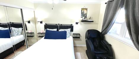 1 bedroom, desk, iron/ironing board, free WiFi