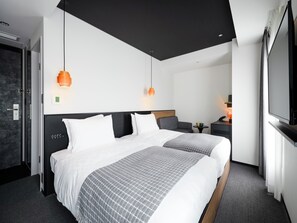 [Non-Smoking] Twin Room | Iron/ironing board, free WiFi, bed sheets - Hotel Resol Ueno (Tokyo)