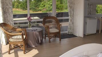 Cabaña, Terraza | Wifi gratis y ropa de cama