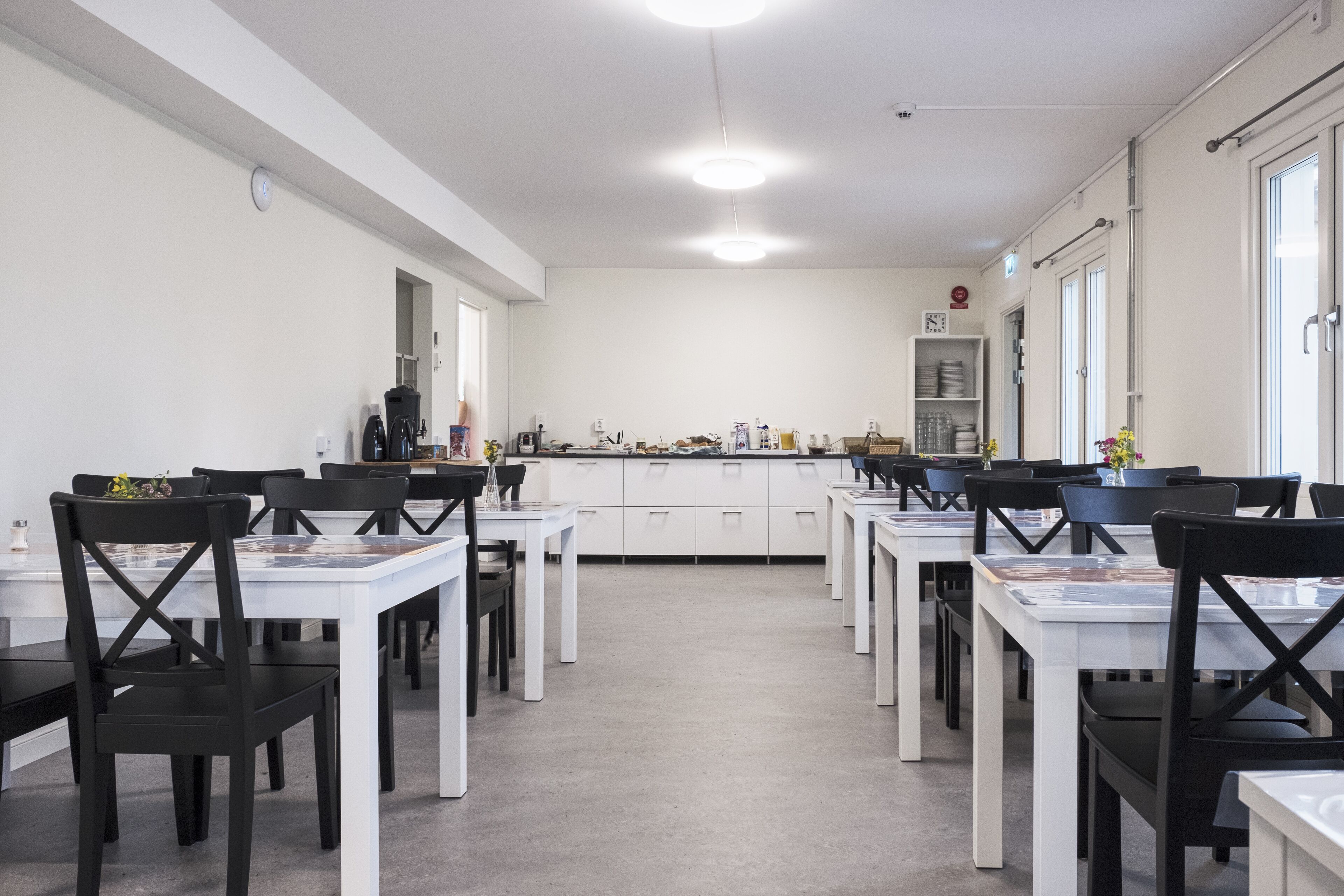 Buffet breakfast on weekends (SEK 80 per person)