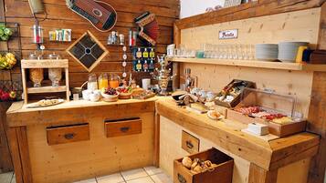 Tägliches inbegriffenes Frühstücksbuffet