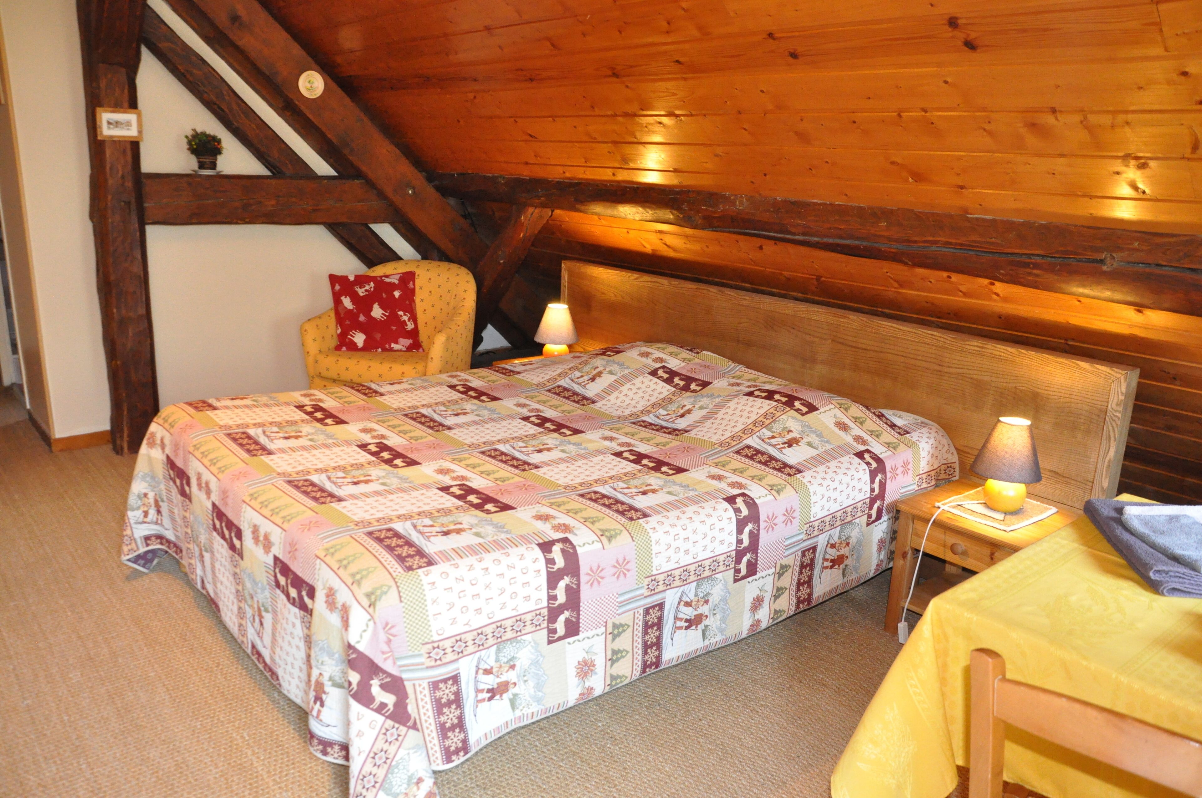 Old Savoyard farmhouse renovated in the Beaufortain Massif