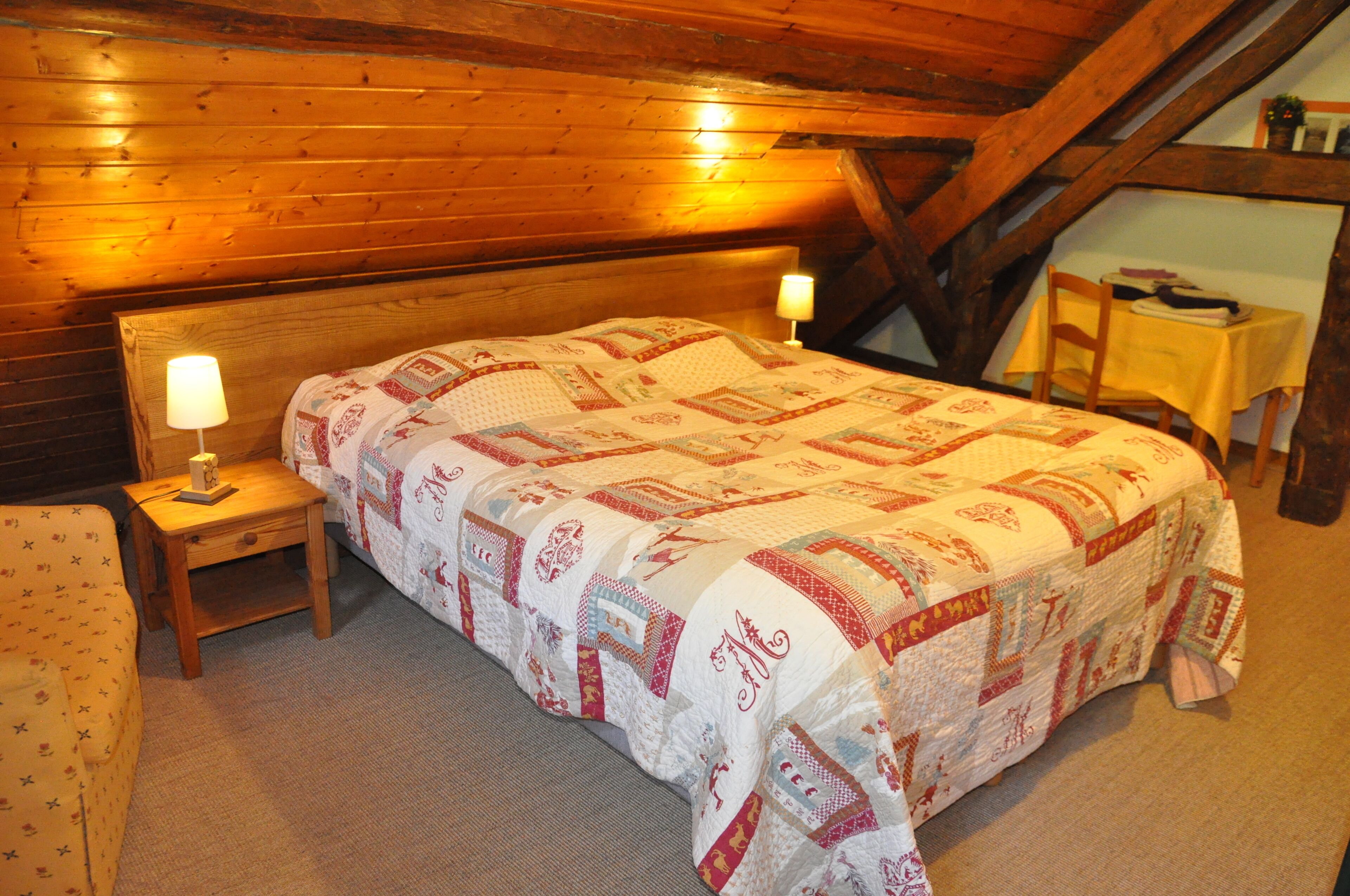 Old Savoyard farmhouse renovated in the Beaufortain Massif