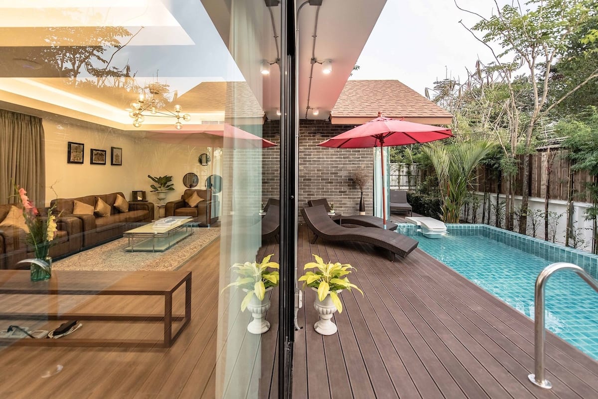 Pool Villa | Minibar, blackout drapes, free WiFi, bed sheets