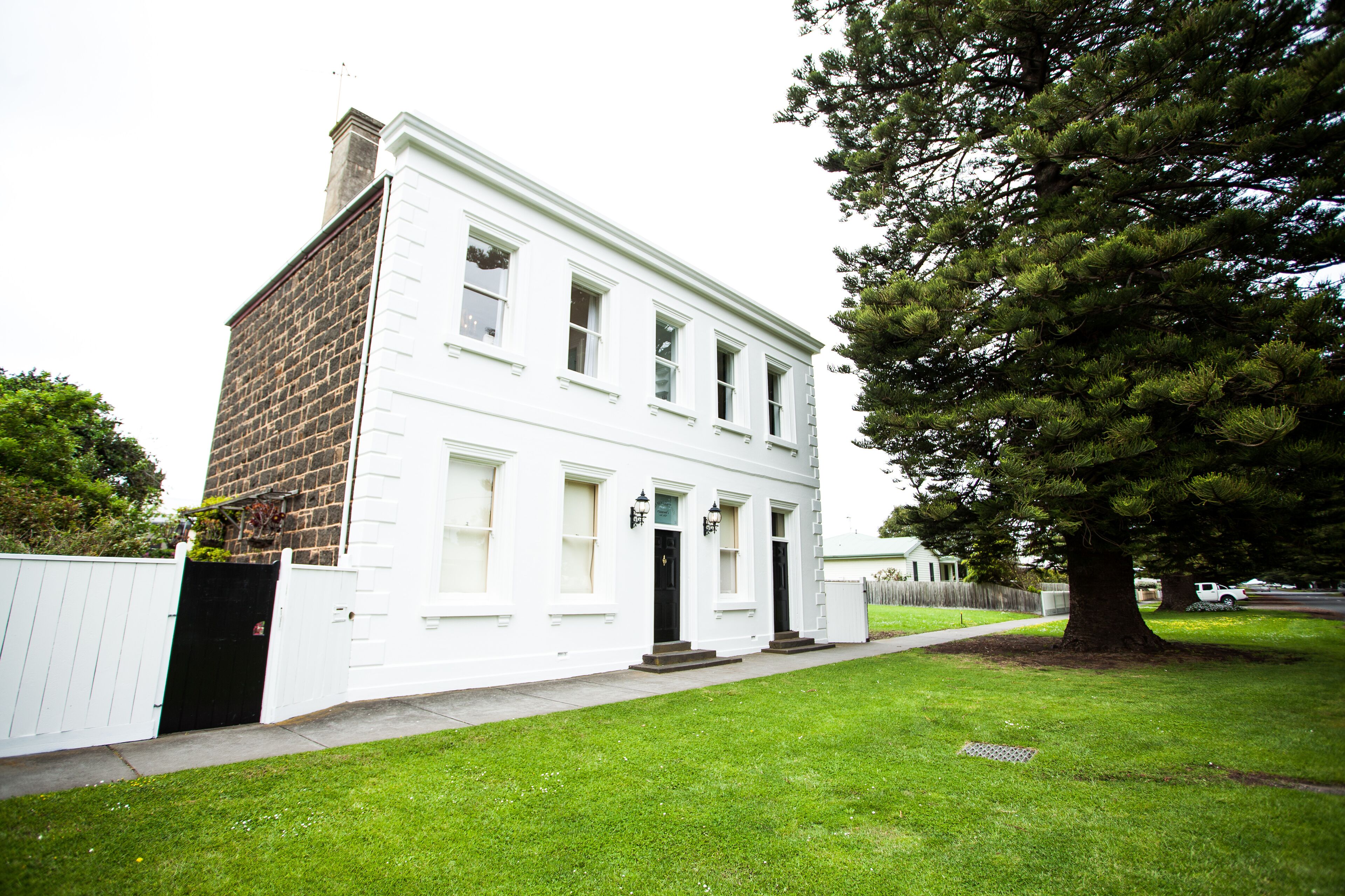 Façana frontal de l'allotjament