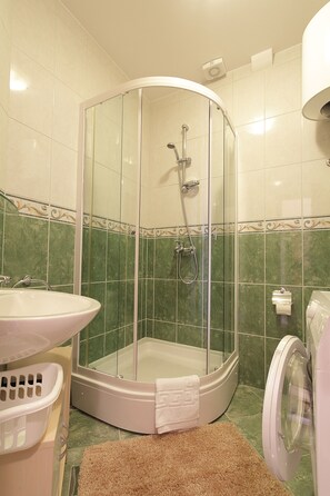 Apartment, 1 Schlafzimmer (1) | Badezimmer | Haartrockner, Handtücher