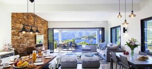 Superior Villa, Private Pool, Sea View | Living area - Villa Del Mar (Lefkada)