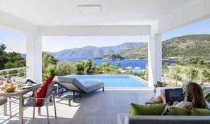 Terrace/patio - Villa Del Mar (Lefkada)