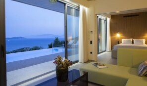 Living area - Villa Fyki (Lefkada)