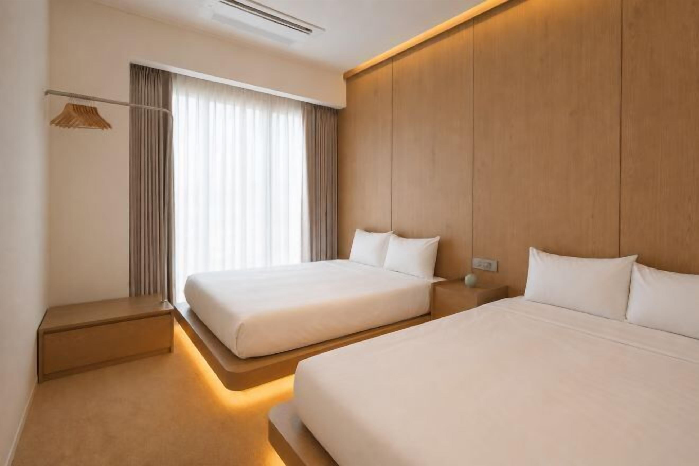 Blackout drapes, iron/ironing board, free WiFi, bed sheets