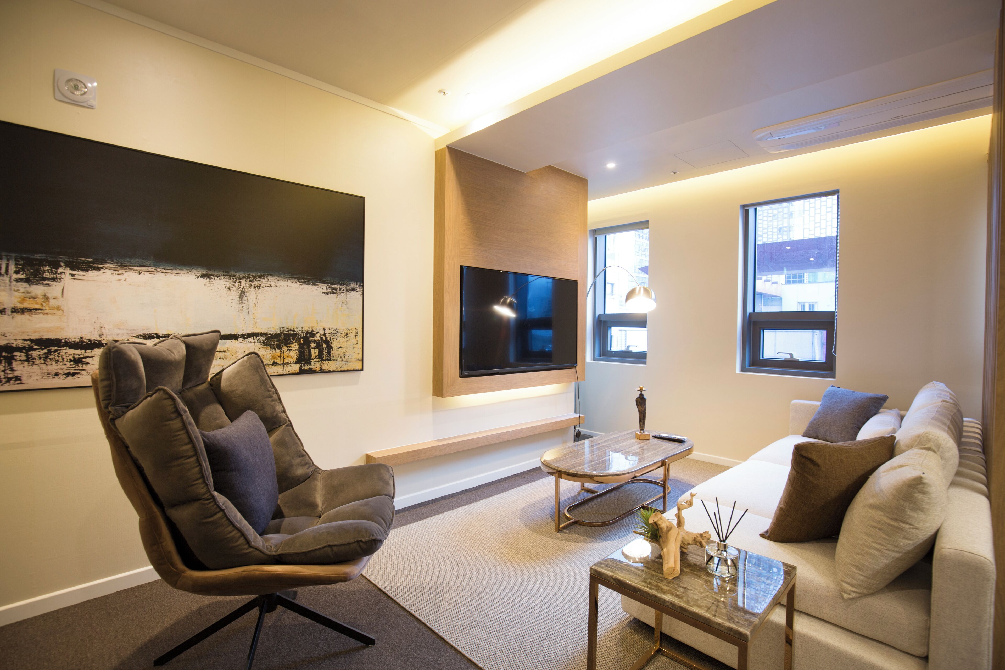 Annex Building Family Suite (Randomly Selected) | Laptop workspace, blackout drapes, iron/ironing board, free WiFi