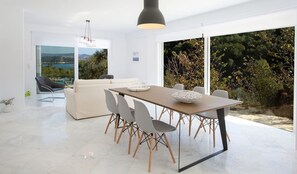 Villa, 4 Bedrooms, Private Pool, Sea View | In-room dining - Villa Anticlea (Lefkada)