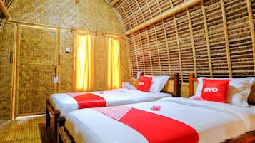 Habitación estándar con 2 camas individuales | Wifi gratis y ropa de cama